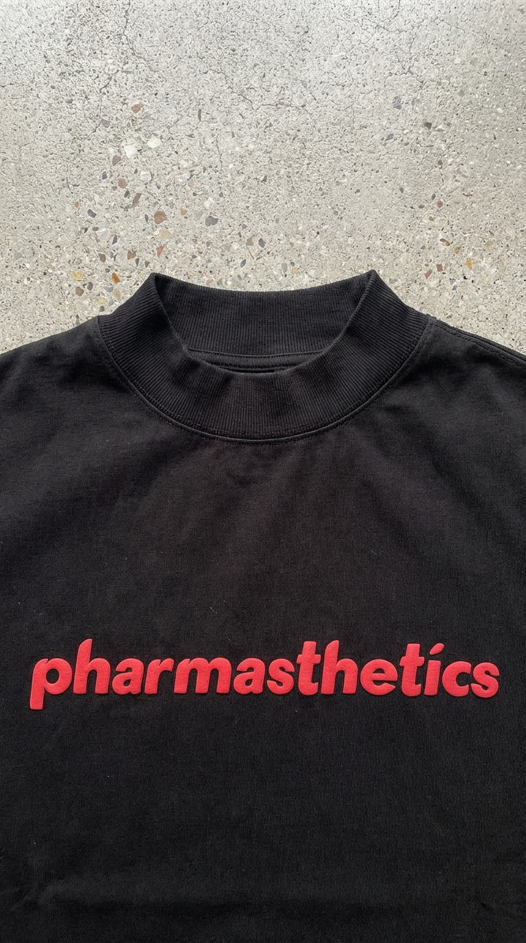 Anthracite Black Flagship Oversized Tshirt