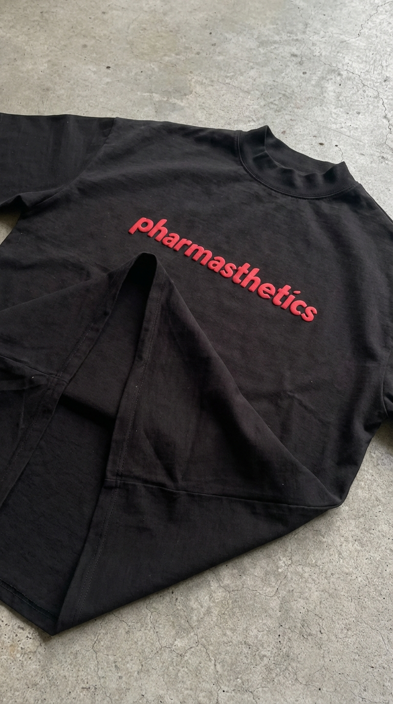 Anthracite Black Flagship Oversized Tshirt